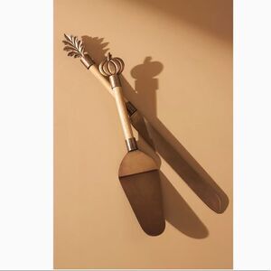 Anthropologie Cake Pie Pastry Serving Set